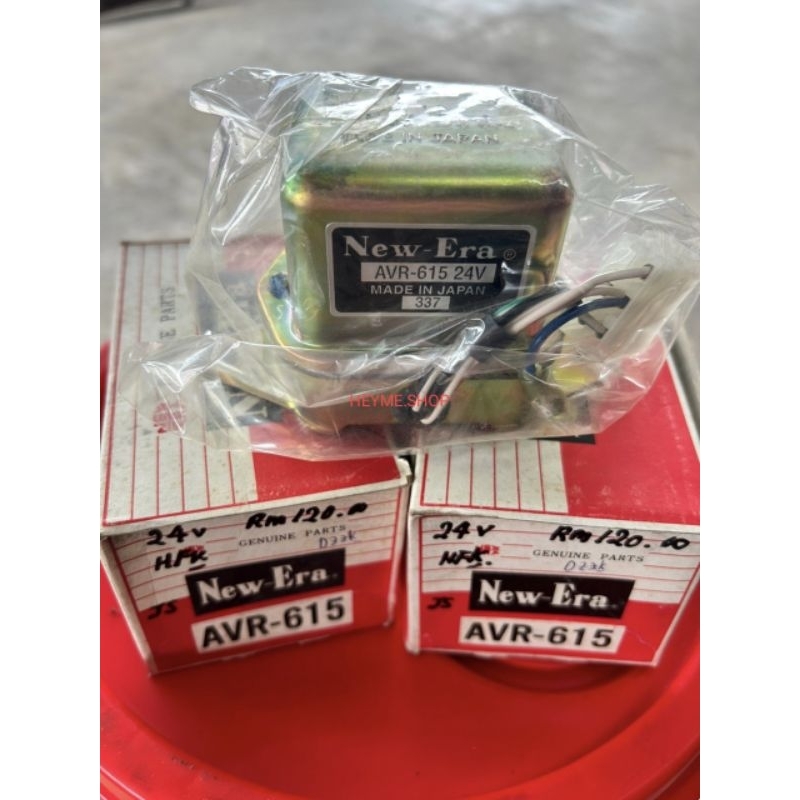 NEW ERA ALTERNATOR VOLTAGE REGULATOR AVR-615 24V | Shopee Malaysia