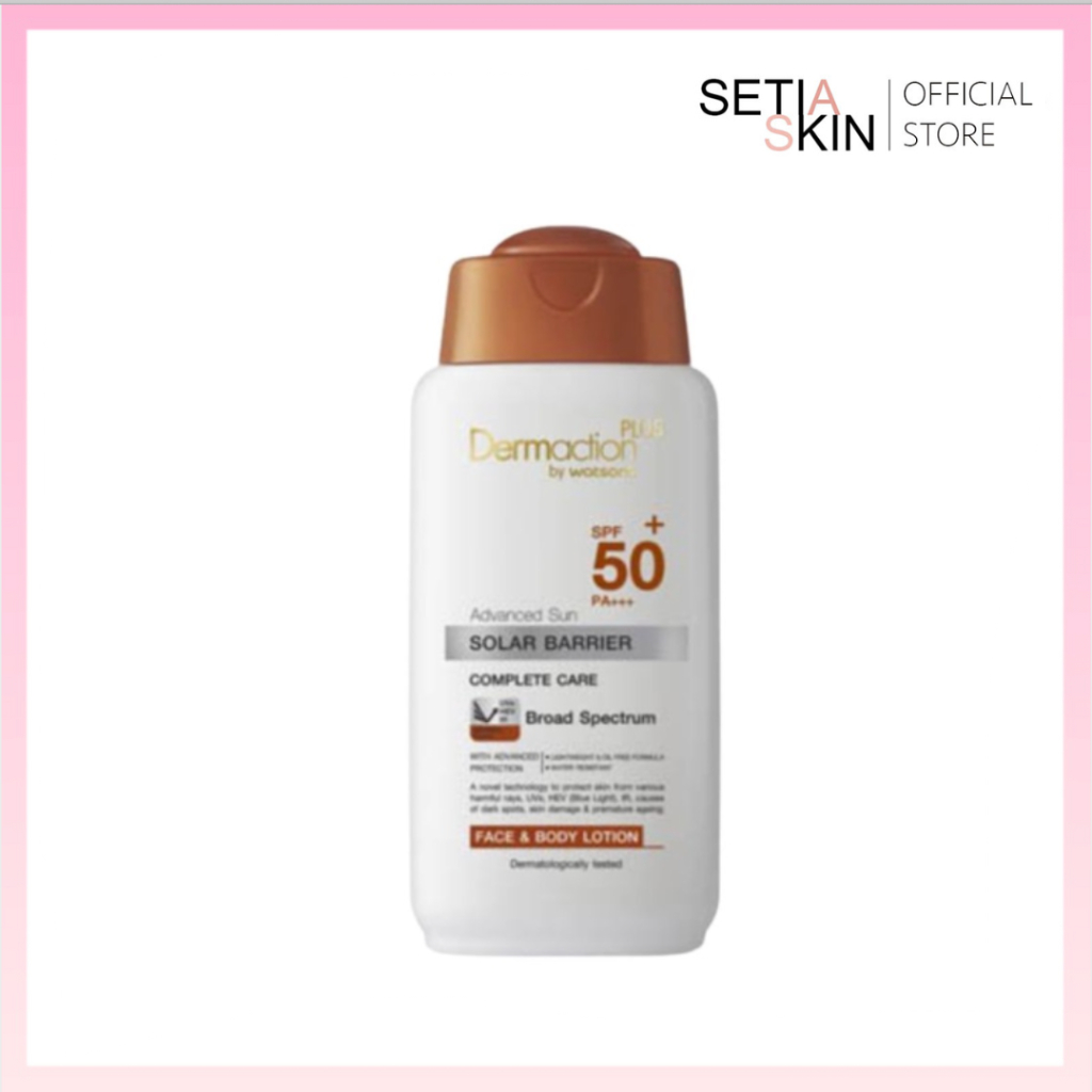 DERMA by Watsons Dermaction+ by Watsons Advanced Sun Face & Body Lotion ...