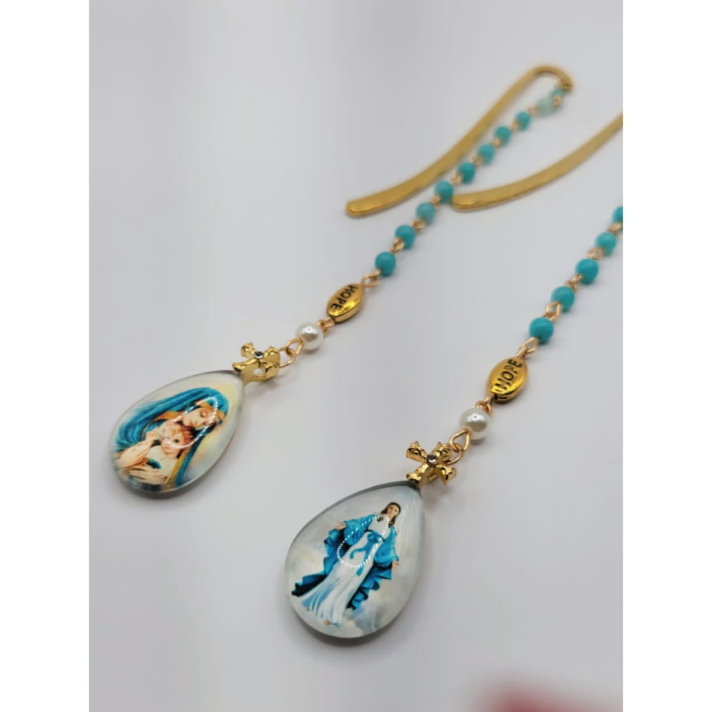 The Blessed Virgin Mary Bookmark | Christianity | Catholicism | Faith ...