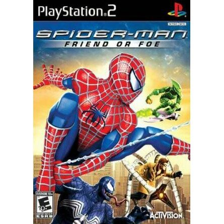 PS2 Game Spiderman Friend Or Foe (GOLD DISC) | Shopee Malaysia