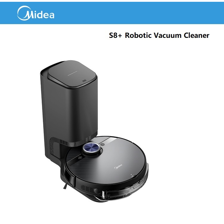 Midea S8+ Robotic Vacuum Mop Cleaner with selfempty dust bin Shopee