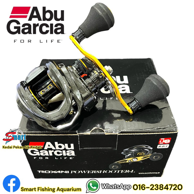 AbuGarcia (アブガルシア) ROXANI POWERSHOOTER-L Abu Garcia ROXANI POWER SHOOTER-L (8.0:1) MAX 88cm Left