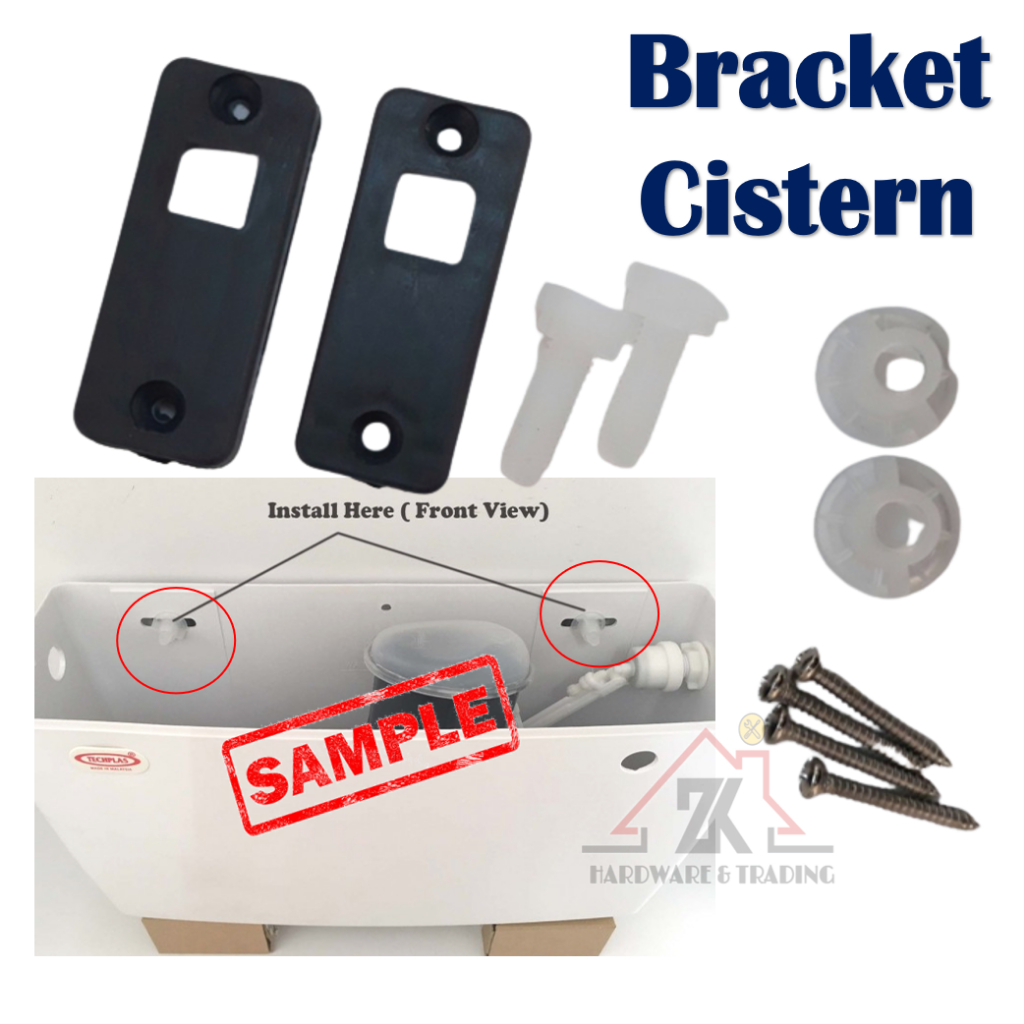 Bathroom Toilet Cistern Tank Bracket Cistern Spare Part Tong Jamban ...