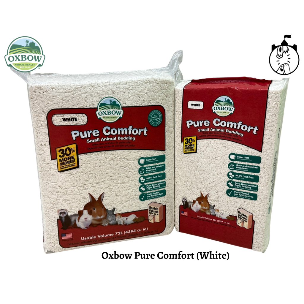 Oxbow Pure Comfort Small Animals Paper Bedding Hamster Guinea Pig Rabbit  Dust-Free Bedding 美国爱宝超舒适小宠物纸棉仓鼠天竺鼠兔子无尘垫料