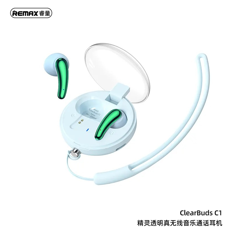 Remax Wireless Clearbuds C1 Clear True Wireless Earbuds For Music ...