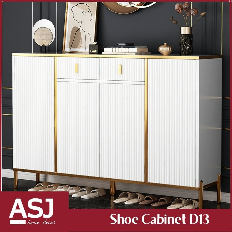 ASJ_Modern Stylish Light Luxury Design Shoe Cabinet D13 - Ship from ...