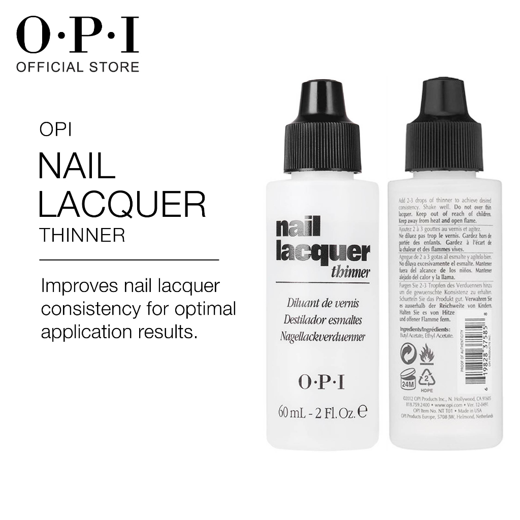 OPI Nail Treatment Nail Lacquer Thinner (60ml) NTT01 Shopee Malaysia