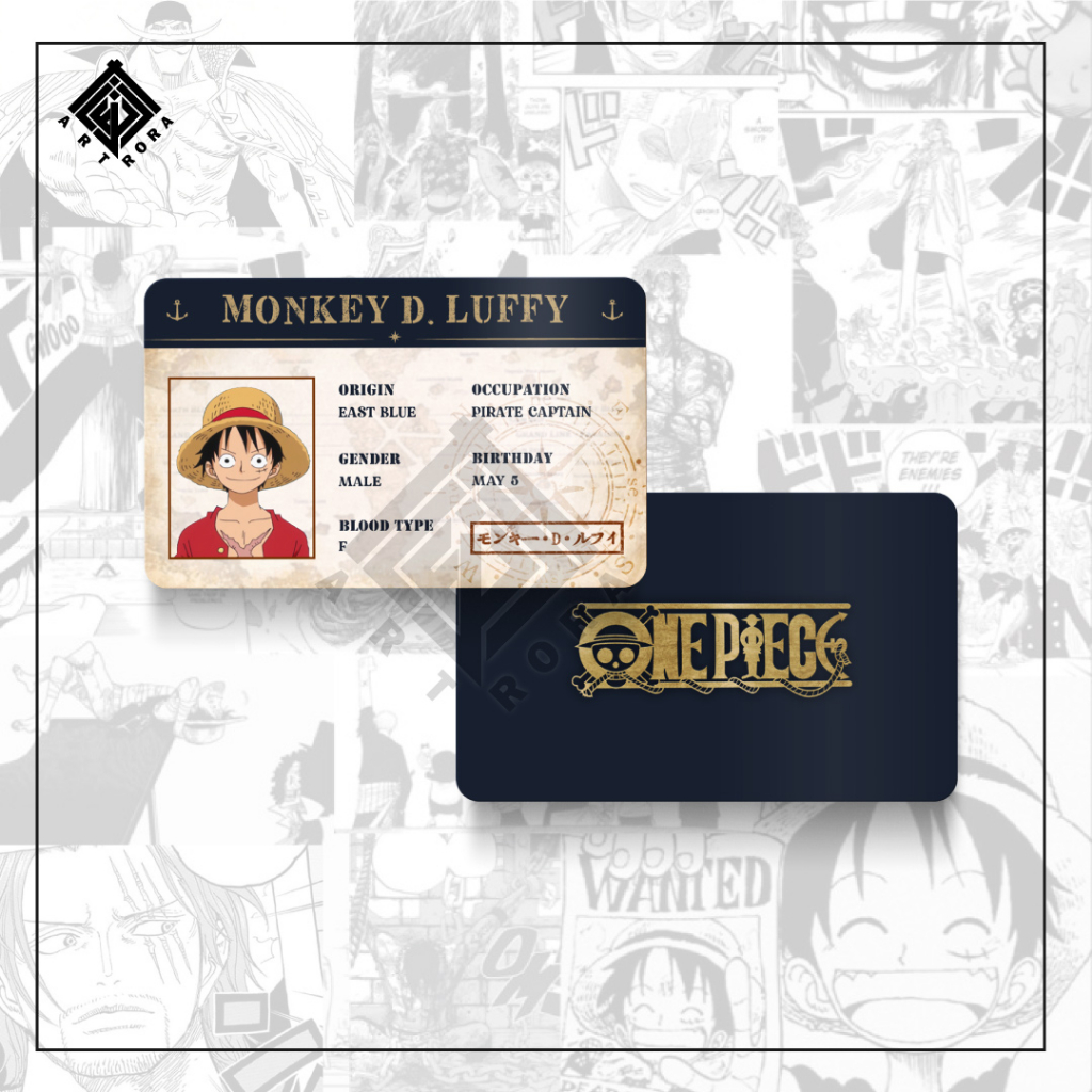 One Piece ID Card (Koleksi Kad Anime) | Shopee Malaysia