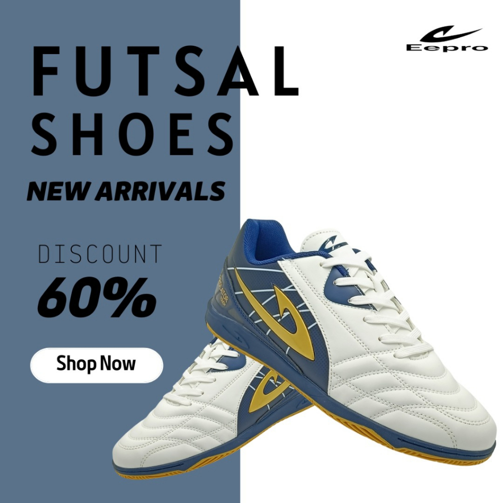 Eepro Men Indoor Futsal Shoes EF1822WB READY STOCK Shopee Malaysia