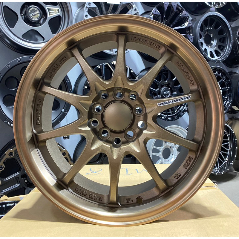 Volks Racing CE28 [Bronze] Sport Rim 16x7JJ ET35 (5x100/114.3) Shopee