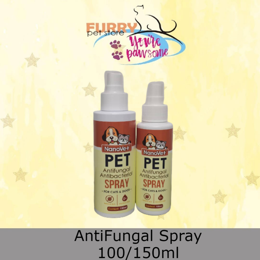 Nanovet ' Nanosilver Antifungal and Antibacterial Spray ' for Cat and