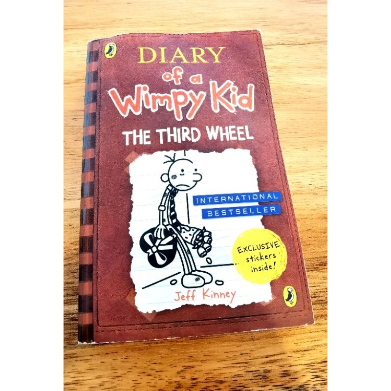 Diary Of A Wimpy Kid The Third Wheel Book By Jeff Kinney | Shopee Malaysia