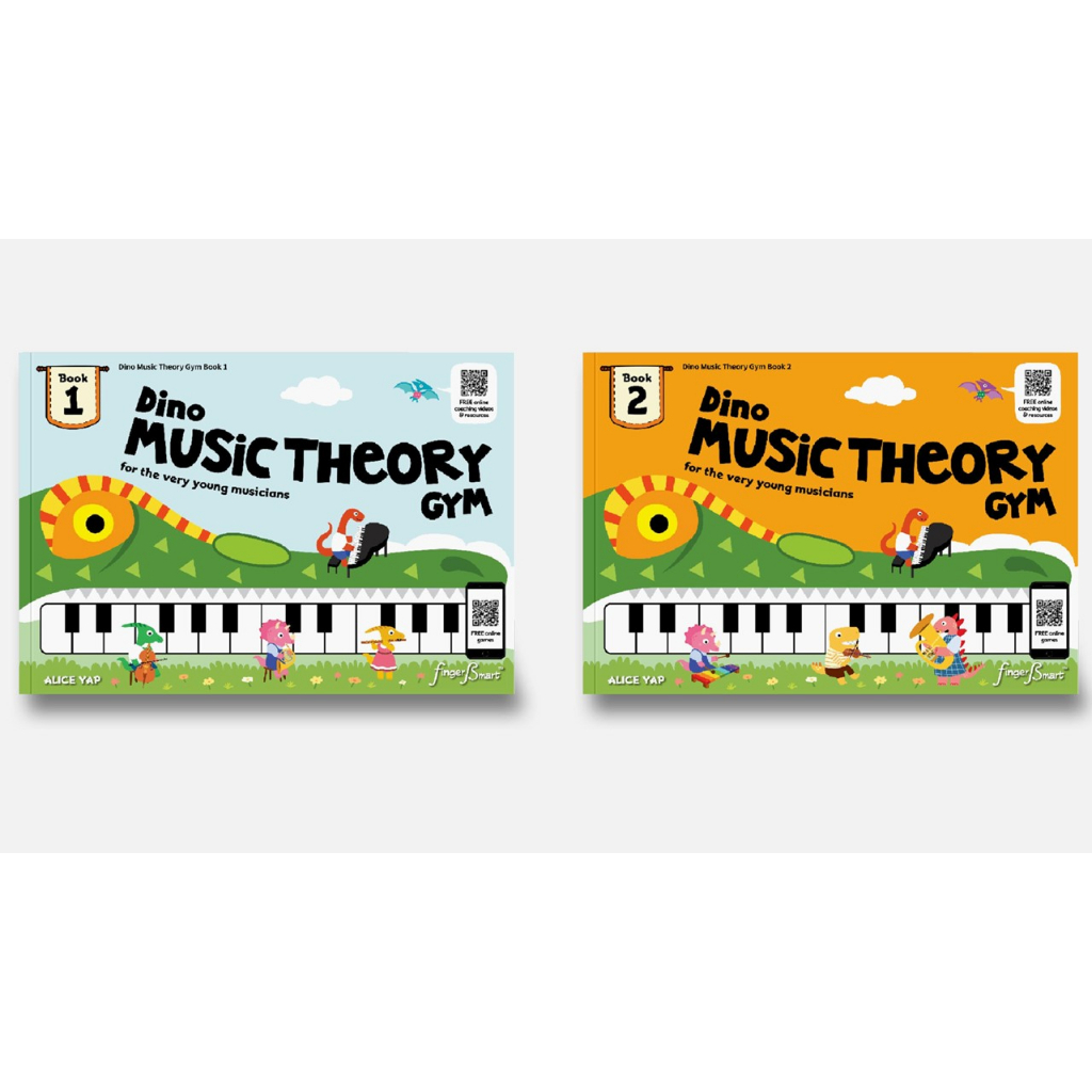 Dino Music Theory Gym | Alice Yap | FingersSmart | Shopee Malaysia