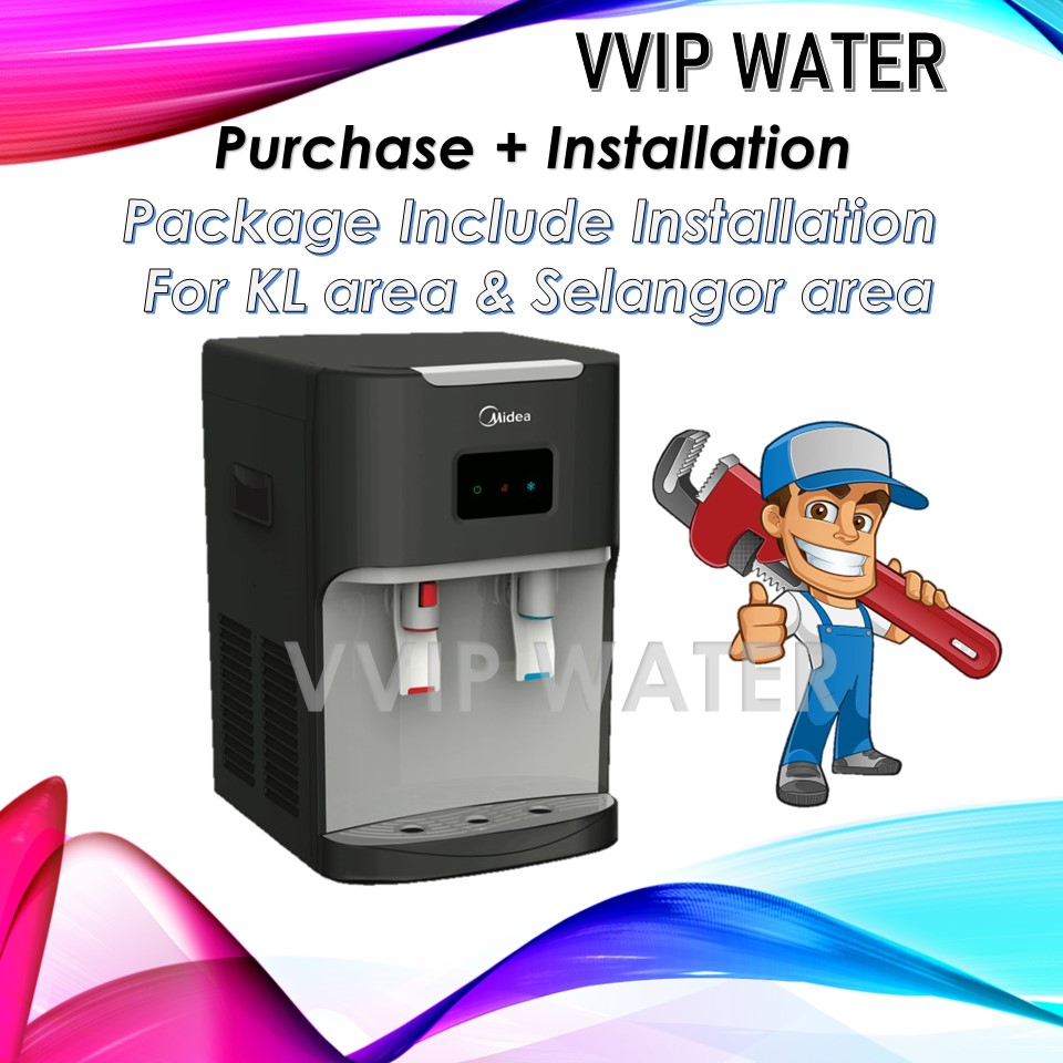 Midea Alkaline Water Dispenser Hot & Cold Model 1664 With 4 Korea