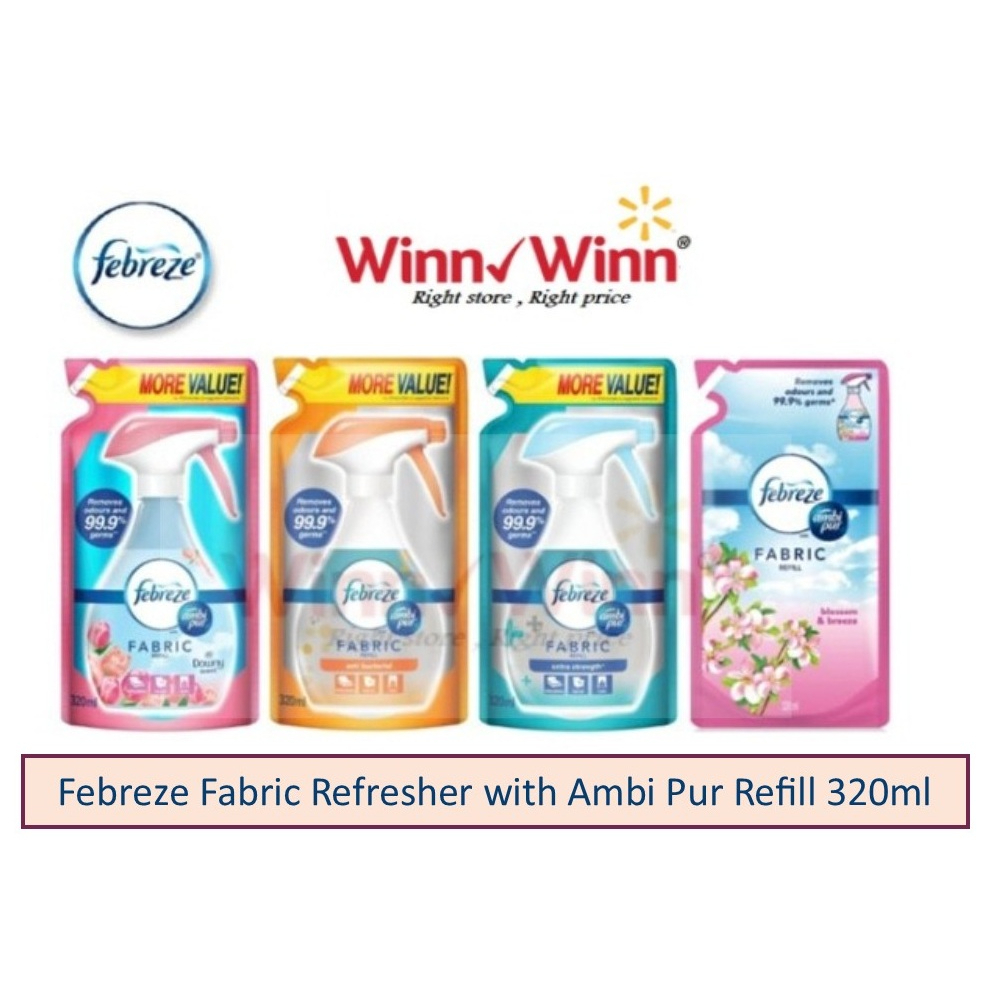 Febreze Fabric Refresher Refill Pack 320ml Shopee Malaysia