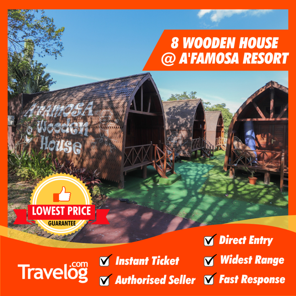 [TRAVELOG PROMO] 8 Wooden House @A'Famosa Resort Villa 2 Days 1 Night ...