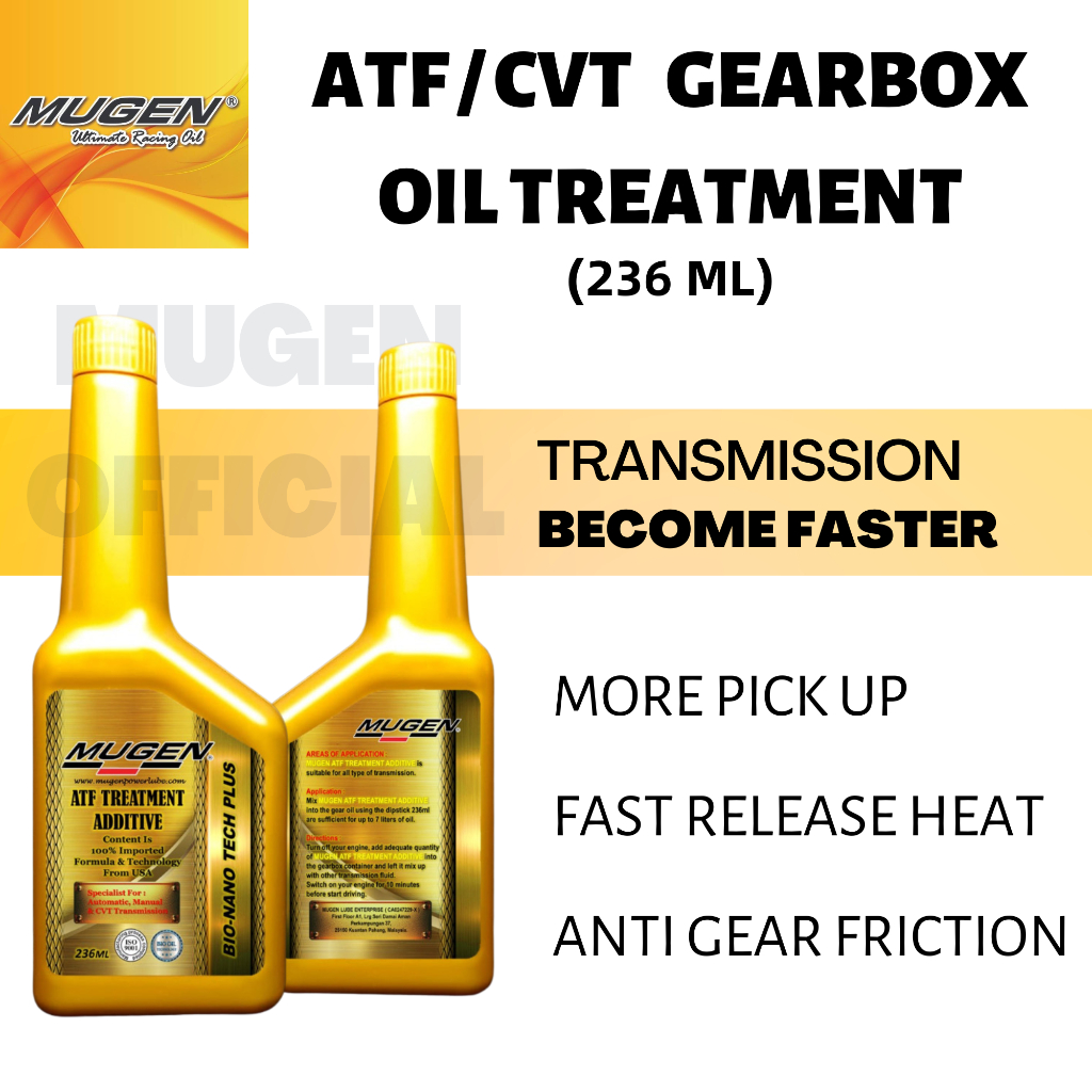 ATF/CVT Gearbox Treatment 牙箱护理油 Auto Transmission Gearbox Oil Treatment (236ml) Shopee Malaysia