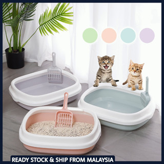 European Style Cat Litter Toilet Box Jumbo Hooded Bekas Pasir Kucing ...