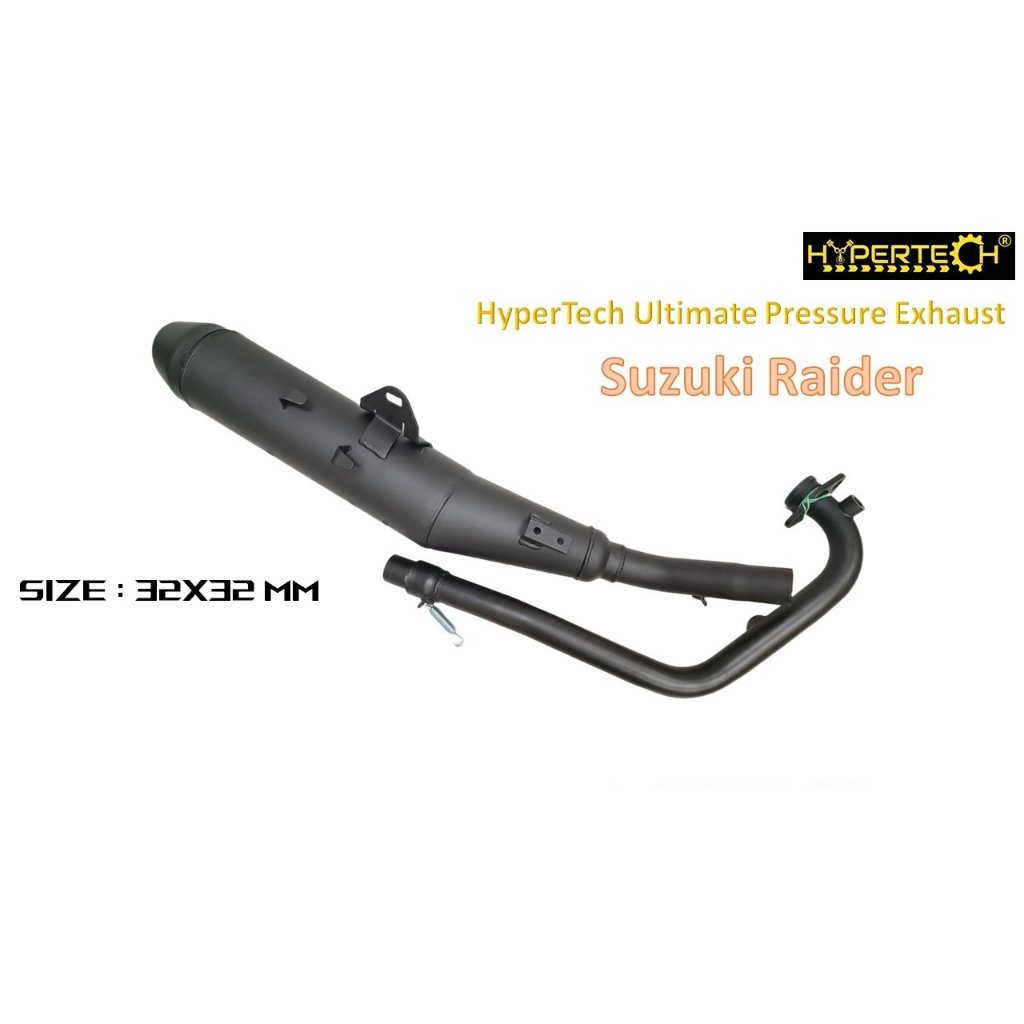 Hypertech Ultimate Pressure Exhaust Suzuki Raider (32mm) Shopee Malaysia