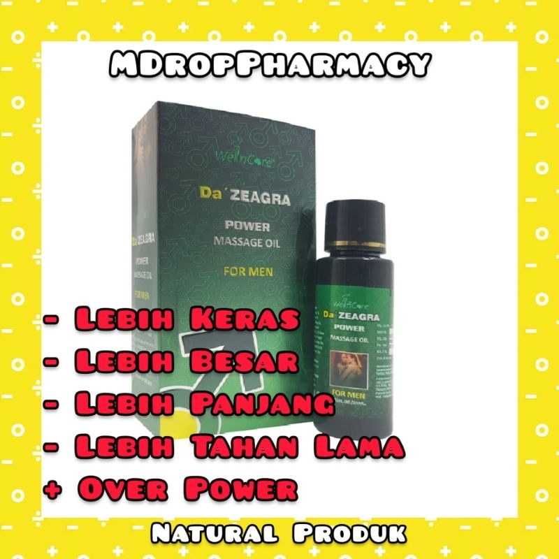 (HQ) Da' ZEAGRA Power Massage Oil (25ML External Preparations) Shopee