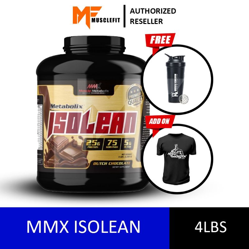 Muscle Metabolix ISOLean Whey Protein Isolate [5LBS / 75 Servings
