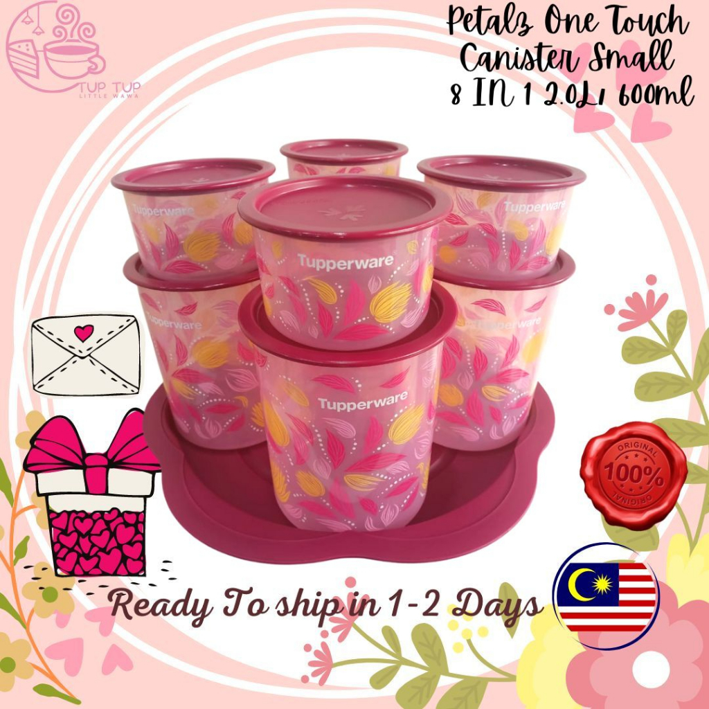 Tapuware 🎁 Hadiah Tupperware🎁REKA PESANAN Wish card 🎁Tupperware Petalz ...