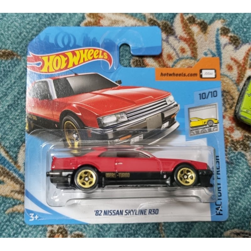 Hot Wheels Nissan Skyline R30; 2018 Factory Fresh 'red' SHORT CARD ...