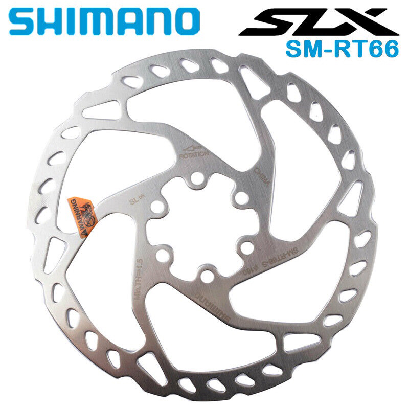 SHIMANO ROTOR DISC BRAKE SMRT66 FOR 6 BOLT 160MM 180MM 203MM Shopee