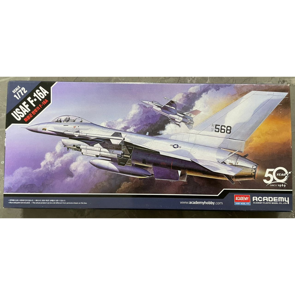 Academy 12444 U.S. Air Force F-16A 1/72 | Shopee Malaysia