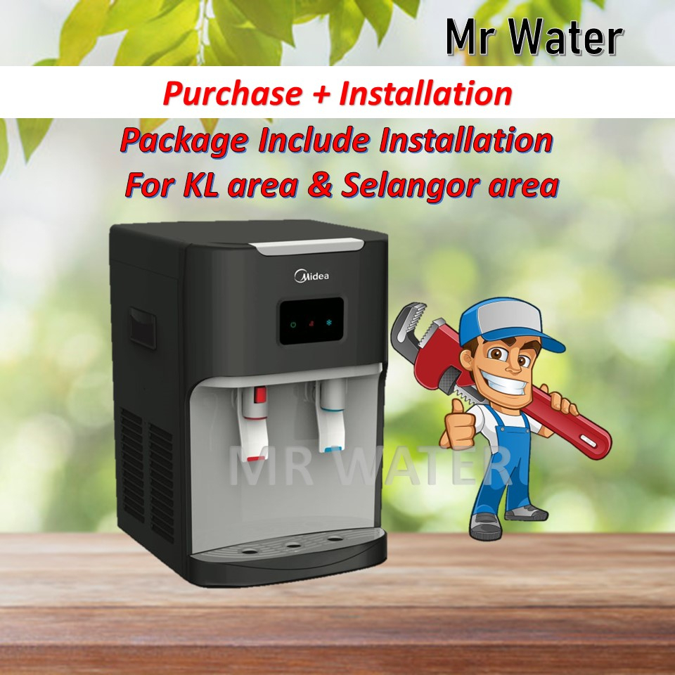 Midea Alkaline Water Dispenser Hot & Cold Model 1664 With 4 Korea