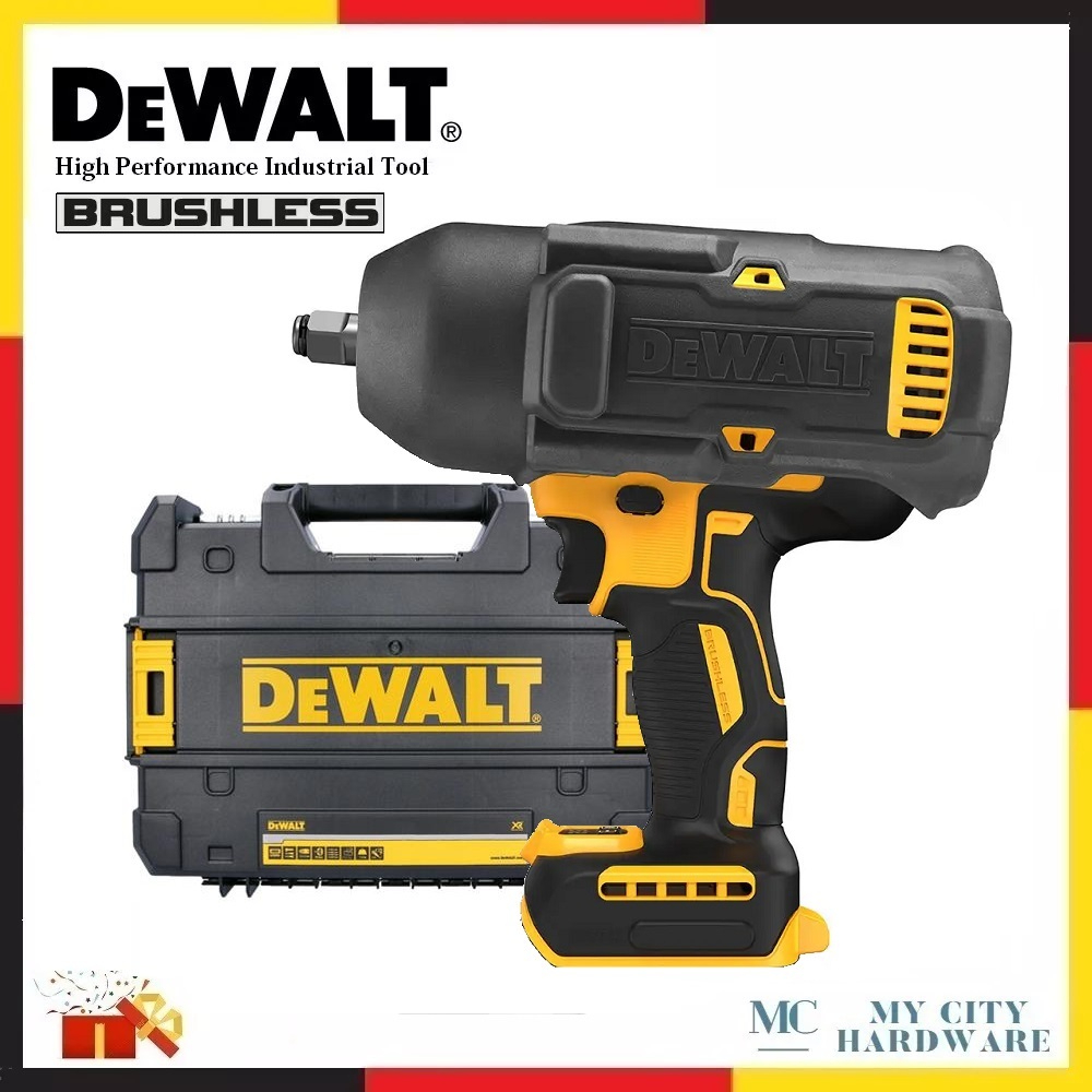 Dewalt Dcf900p2t B1 1820v 12 Brushless Cordless High Torque Impact Wrench Bare Tool