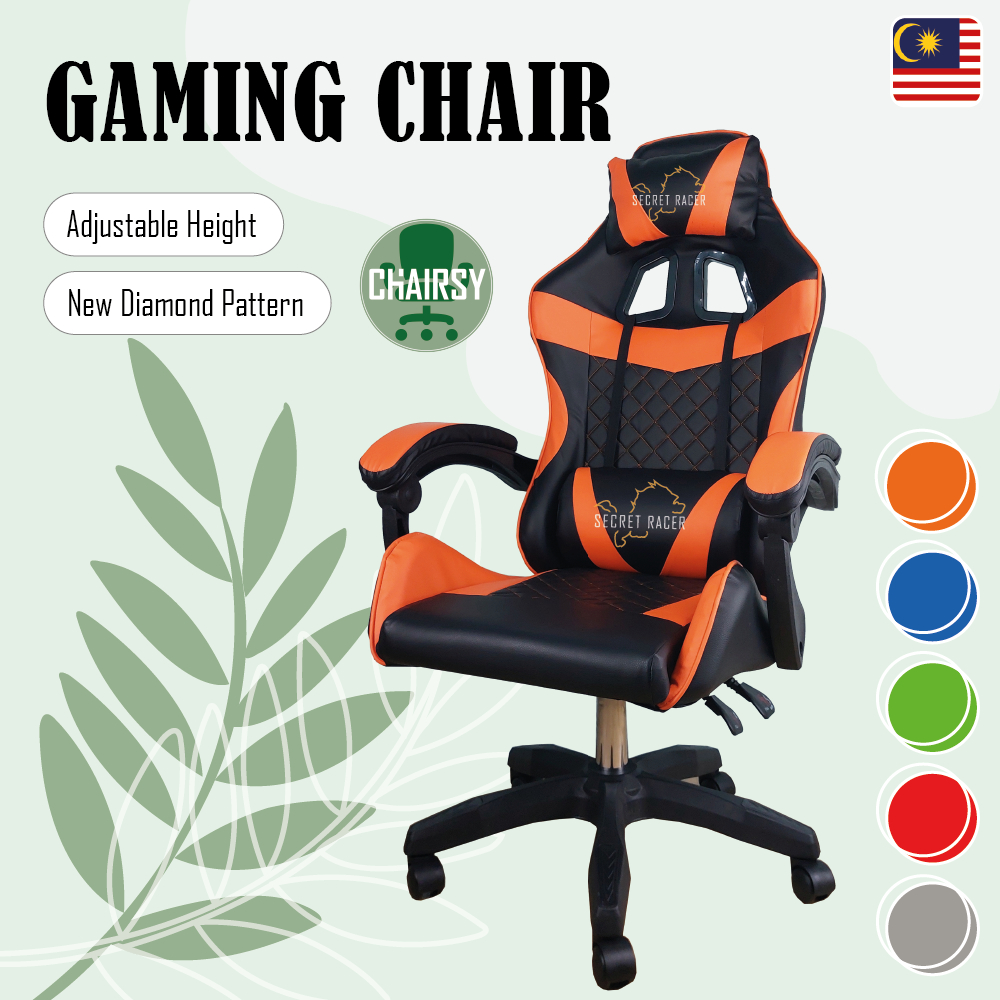 Racing gaming discount chair with hydraulics