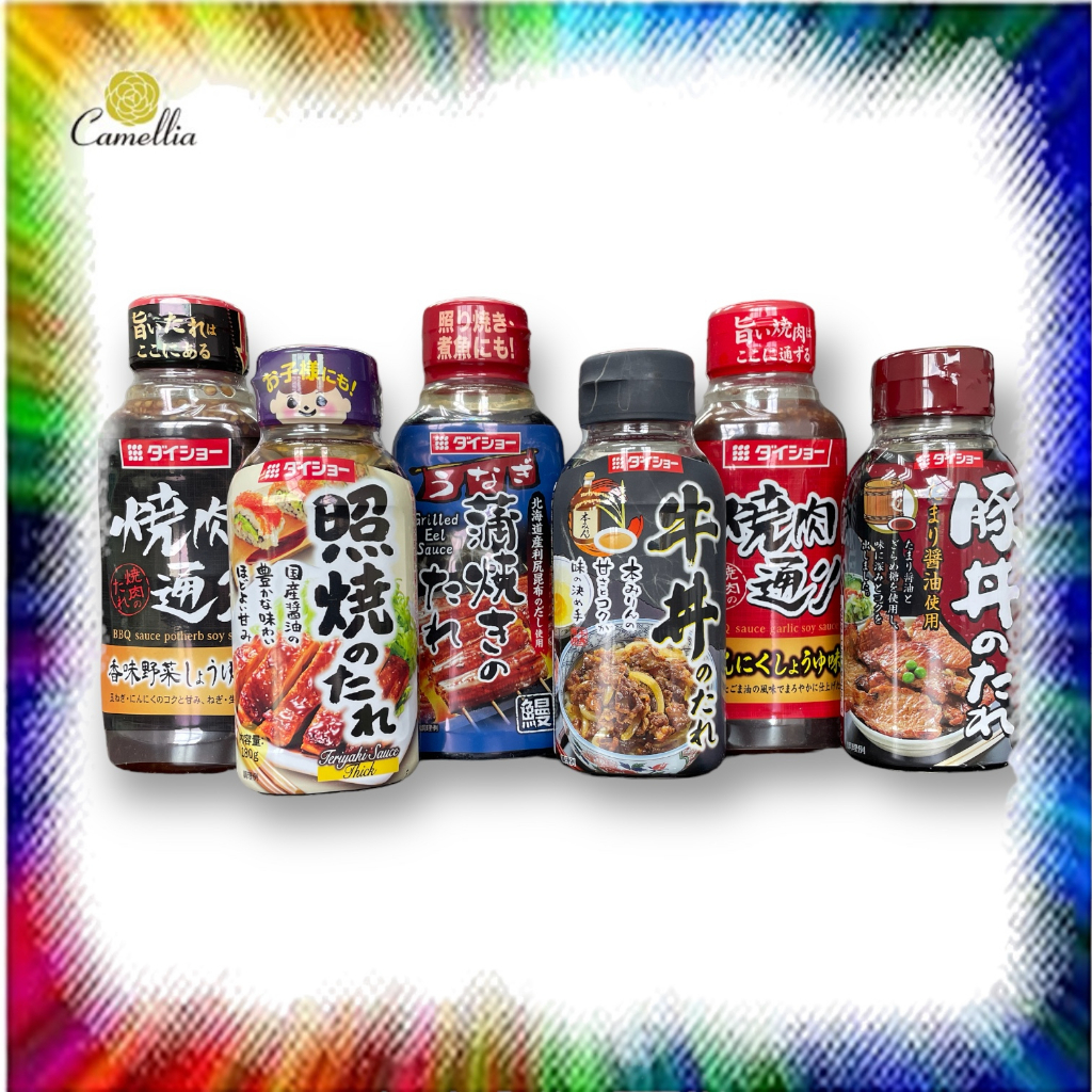 (Made in Japan) Daisho Japanese Yakiniku Sauces Garlic BBQ / Potherb BBQ / Eel / Teriyaki