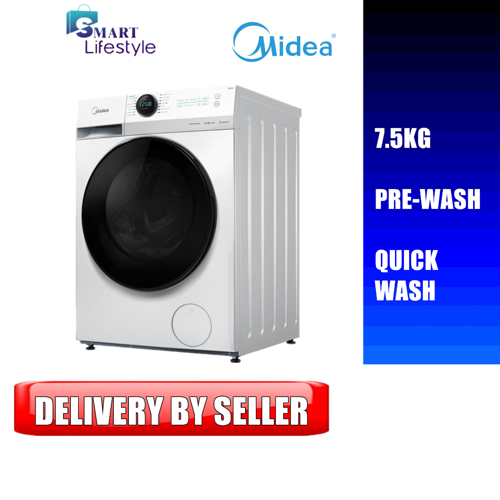 Midea Front Load Washing Machine (7.5kg) MF100W75 Shopee Malaysia
