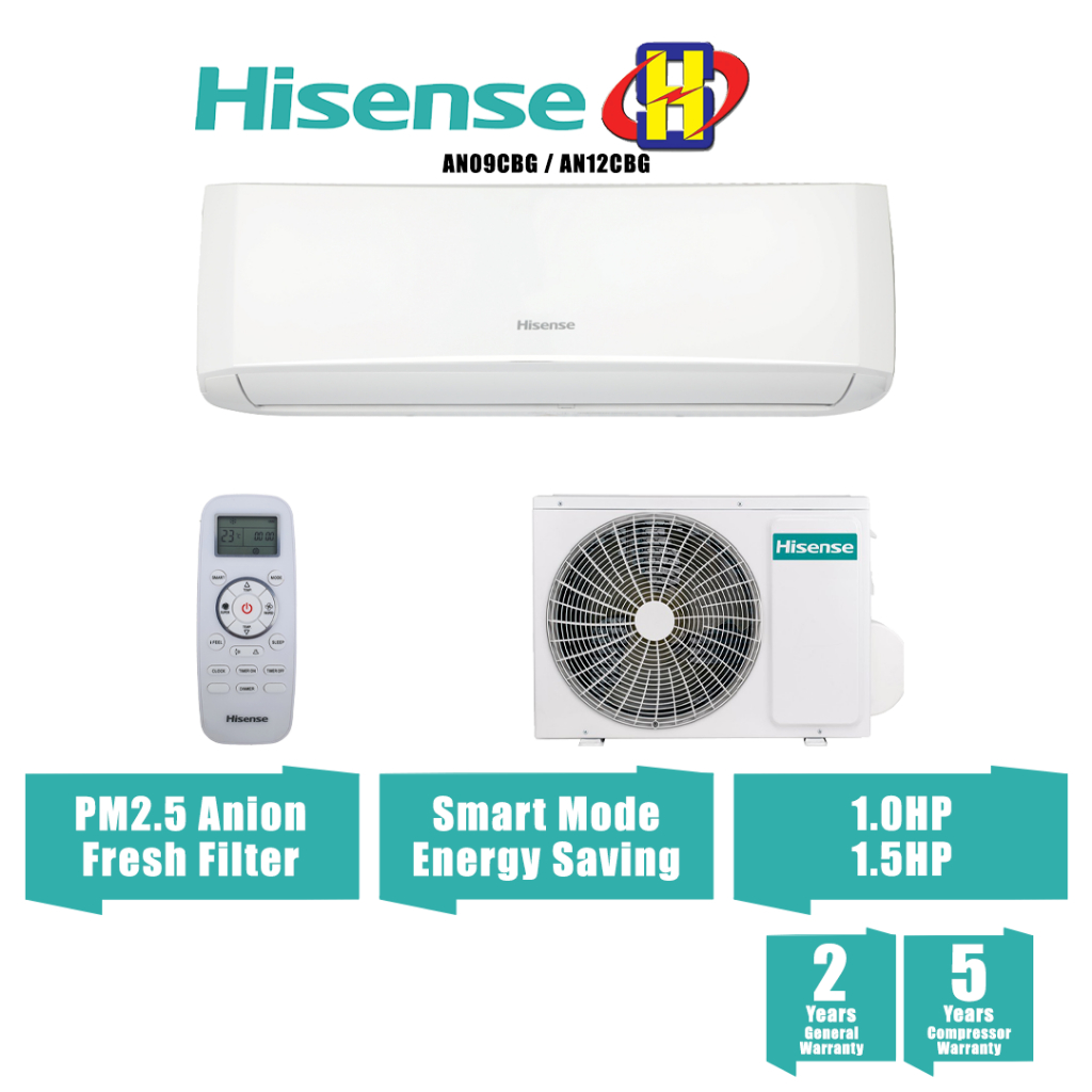 Hisense Air Conditioner 10hp15hp Non Inverter Multiple Purification Technology Healthy 8436