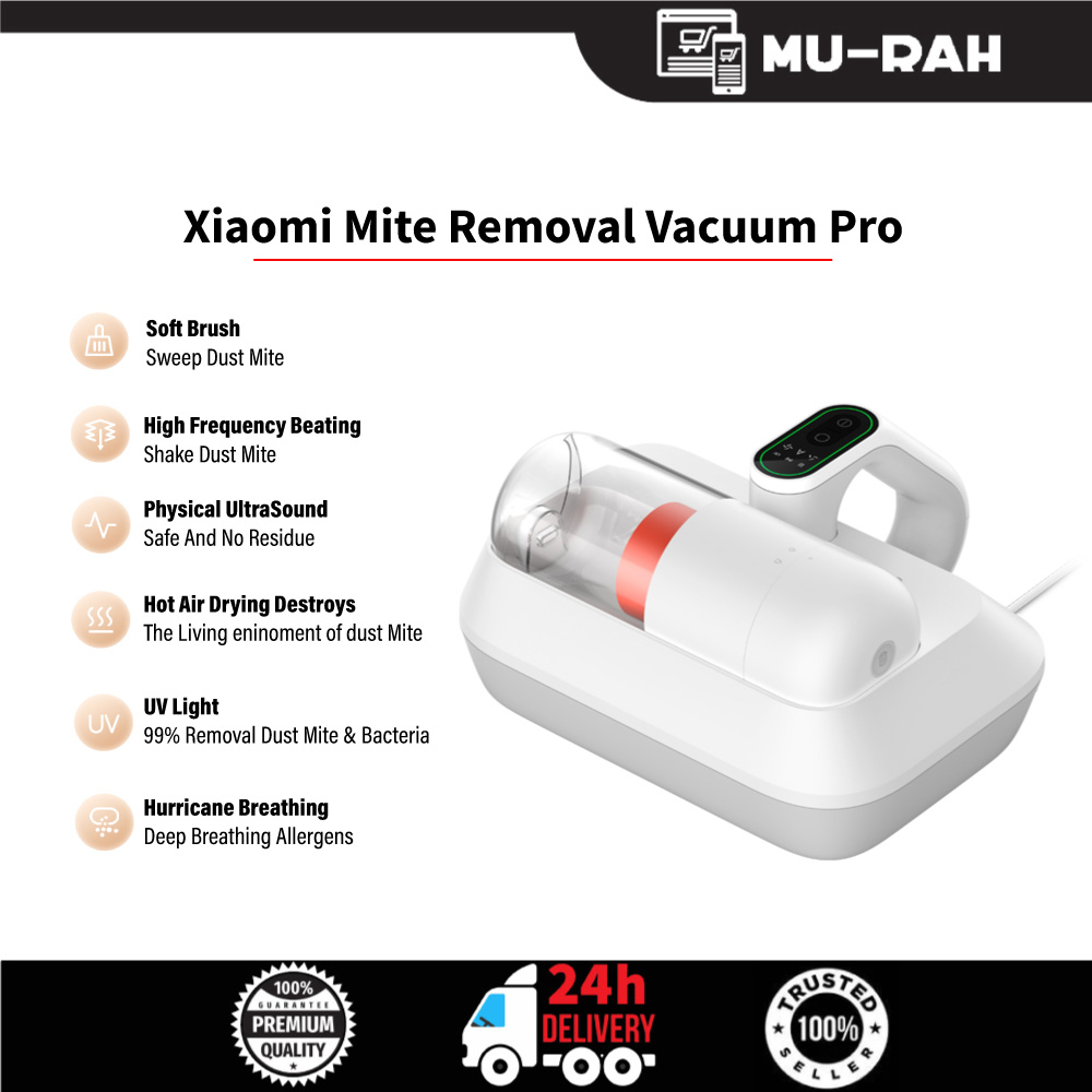 [New Model] Xiaomi Dust Mite Vacuum Pro [LED Display UV 99 Kill Dust