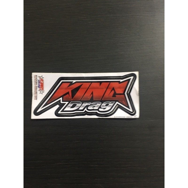 STICKER KING DRAG STIKER KINGDRAG STICKER MOTOR STIKER | Shopee Malaysia