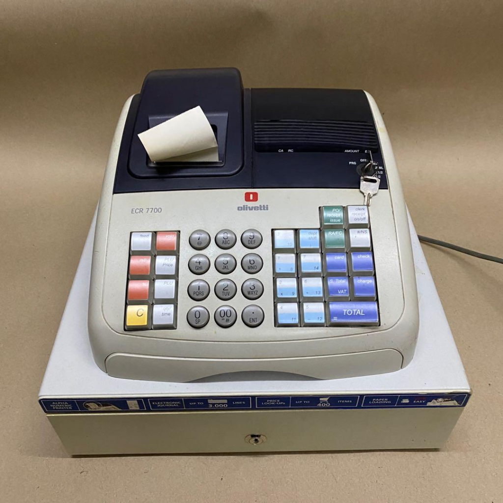 Olivetti cash register (SECONDHAND) Shopee Malaysia