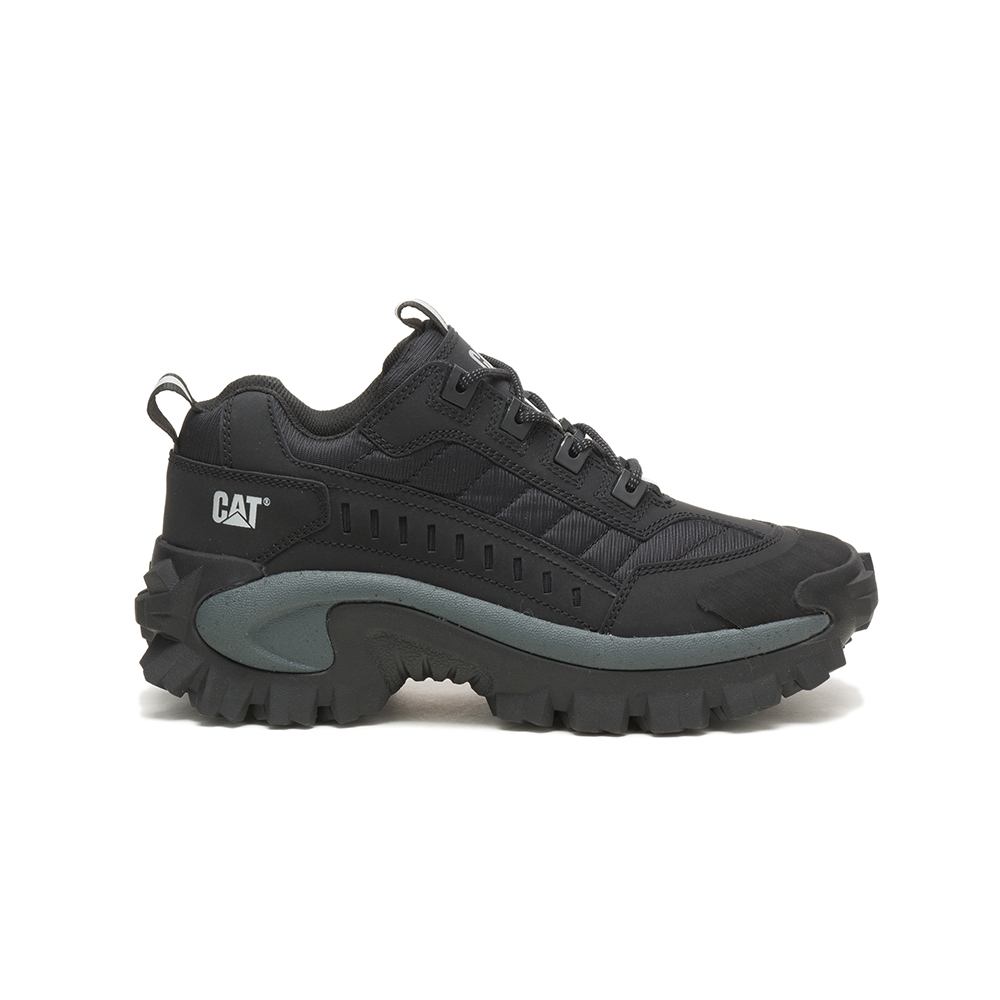 Caterpillar Men's INTRUDER Black/Dark Shadow (P724552) Iconic Intruder Original Chunky
