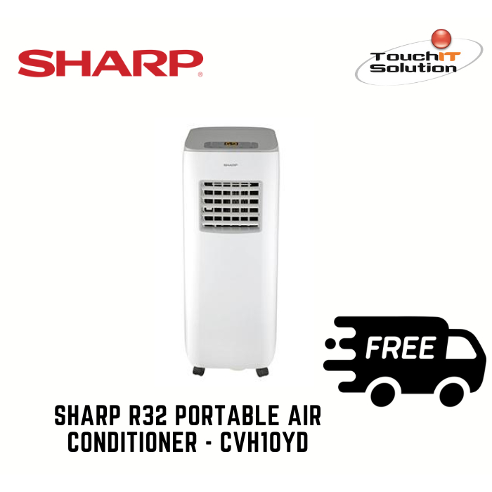 Sharp R32 Portable Air Conditioner CVH10YD Shopee Malaysia