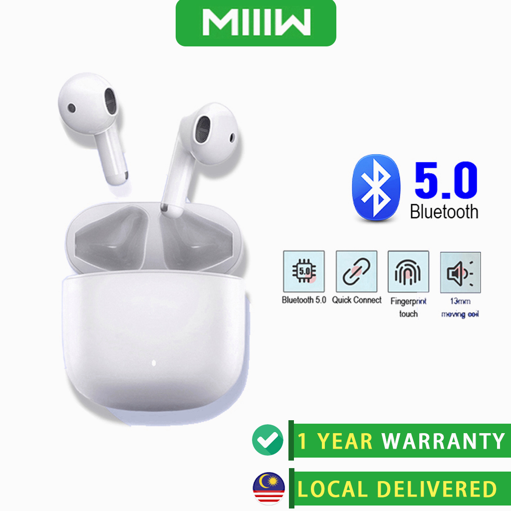 xiaomi earphone Miiiw True TWS Bluetooth Wireless Earbuds Light Weight