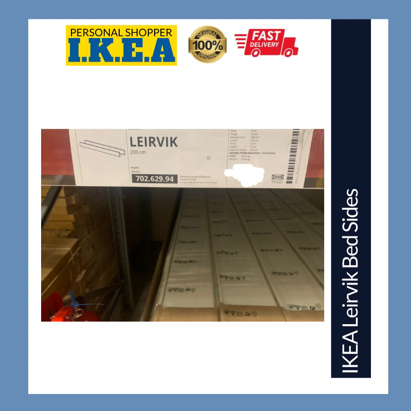 IKEA Leirvik Bed Frame Katil Side Sides Bedside Bedsides Spare Part