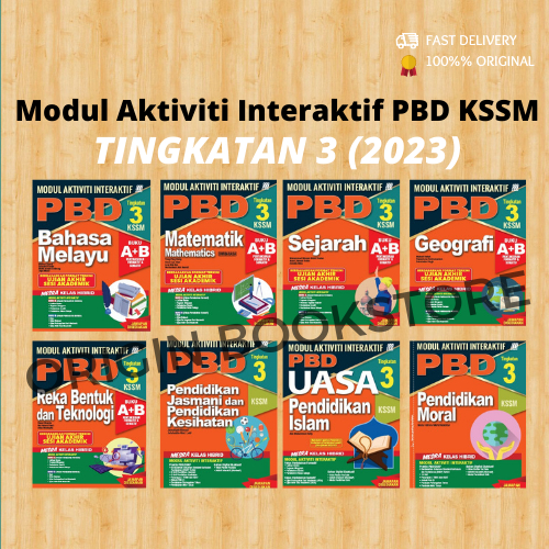 Og Buku Latihan Modul Aktiviti Interaktif Pbd Uasa Tingkatan 3 Form 3 2023 Sasbadi 