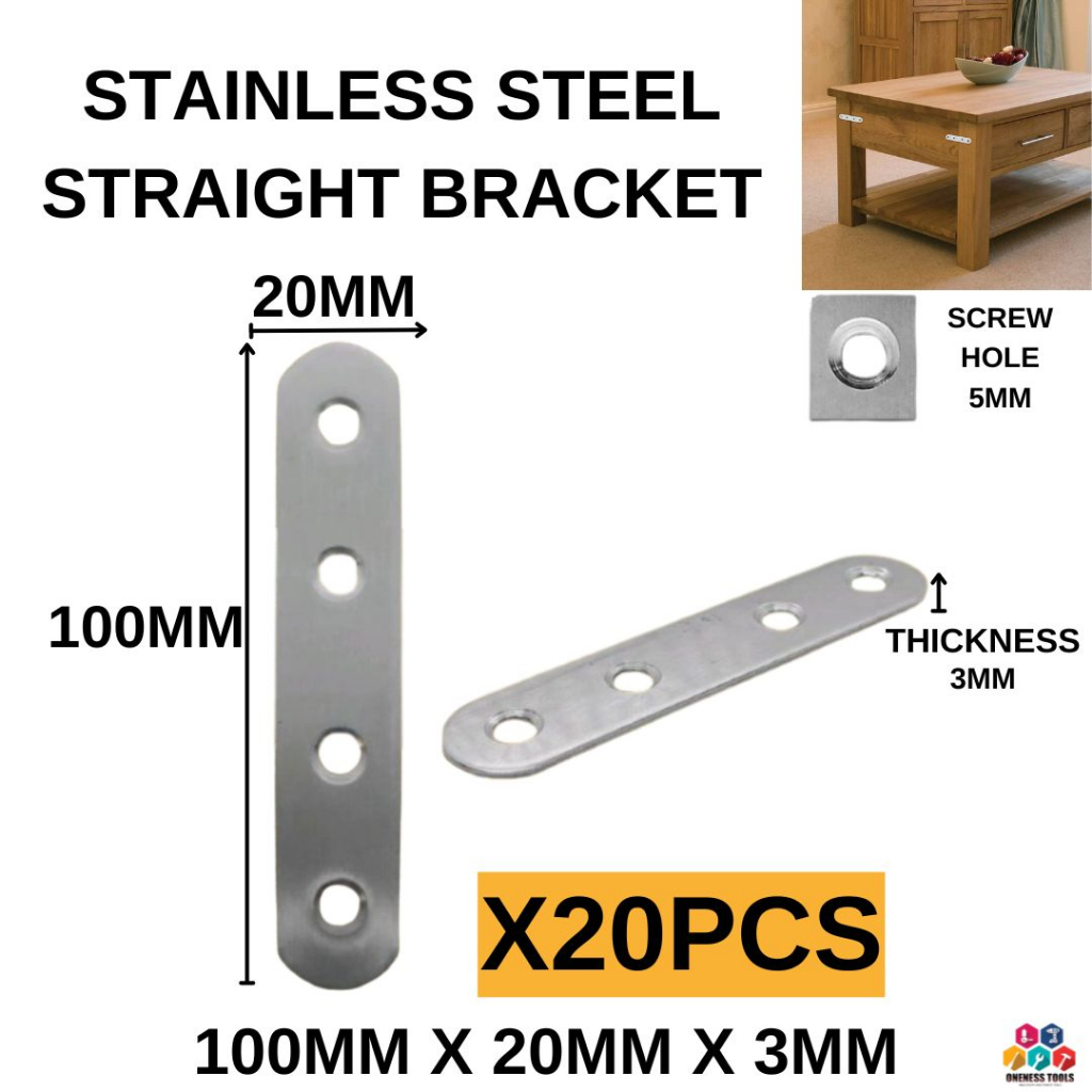 Plaques De Liaison YZP 120x20x3 Mm – Jaunes, Pour Lit Divan Et Assemblage Costaud !