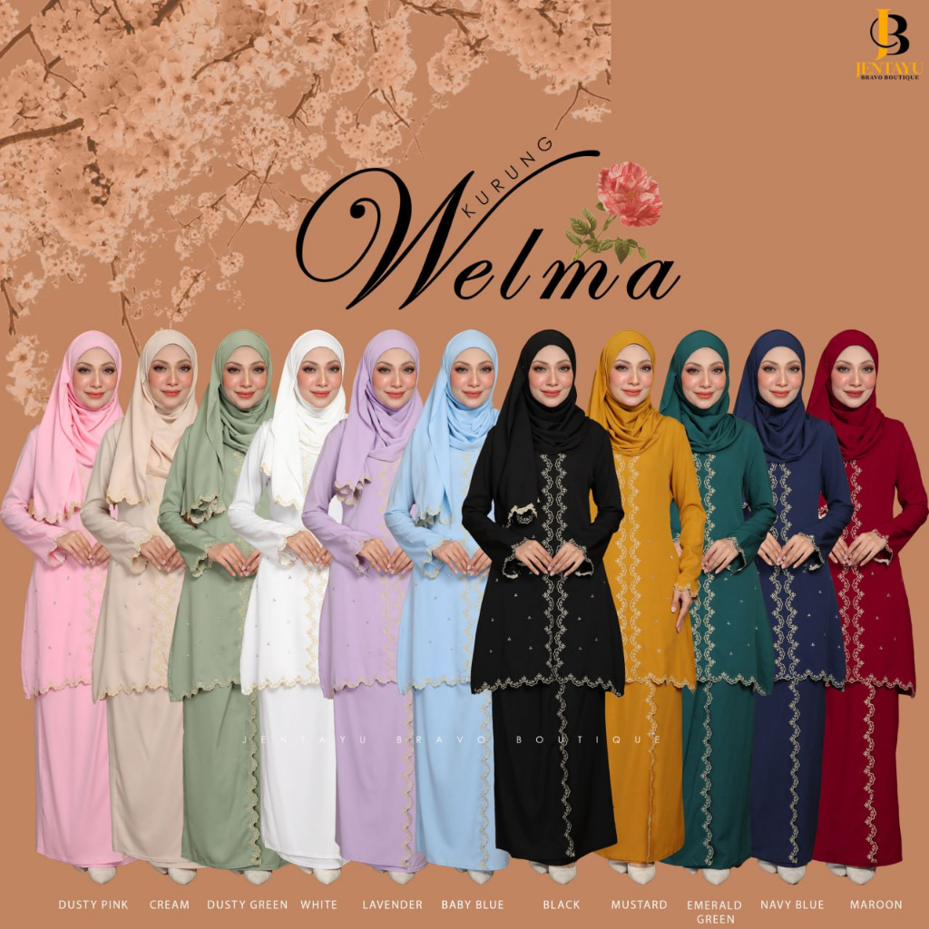 [ JENTAYU BRAVO BOUTIQUE ] WELMA KURUNG - HARI RAYA - KENDURI - DINNER ...