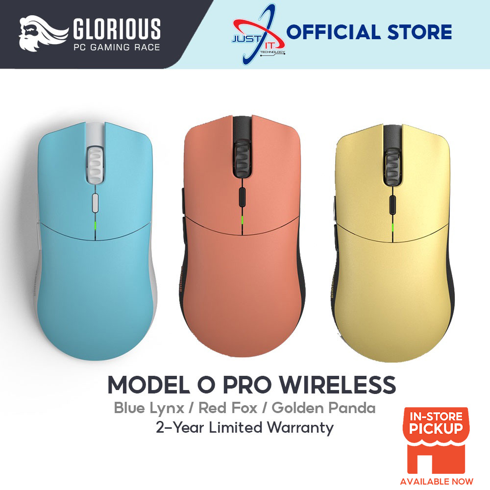 Glorious Model O Pro Wireless - Blue Lynx - Ultra Lightweight