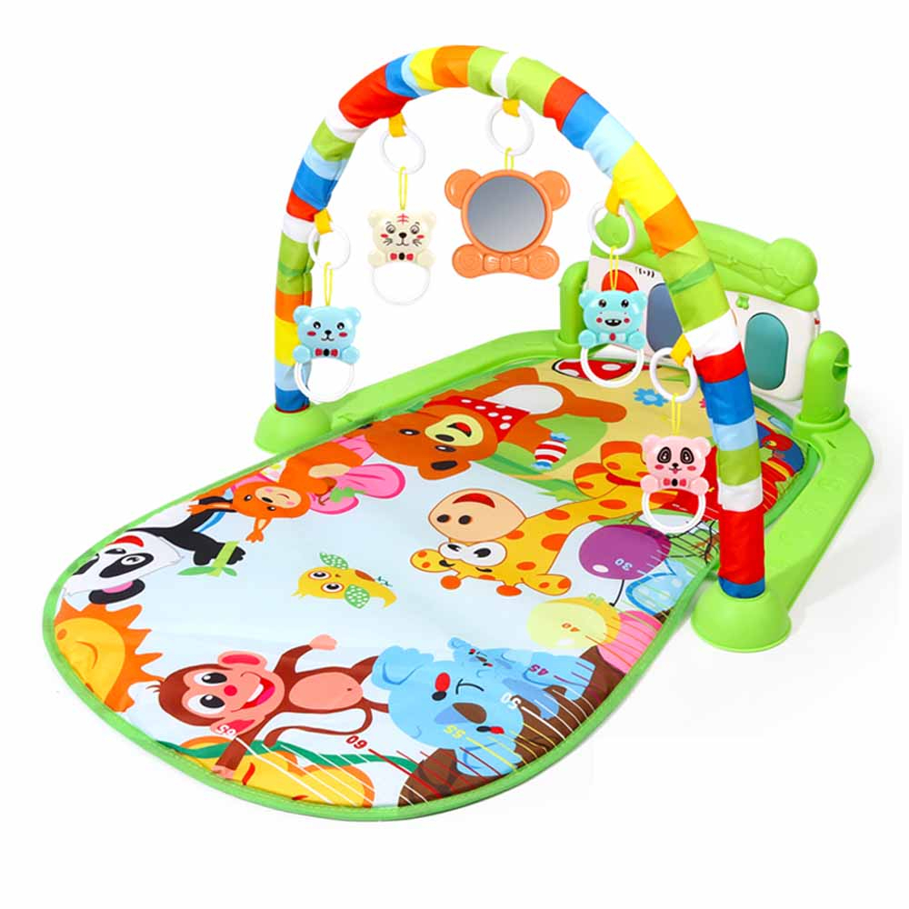 Baby Playgym MultiFunctional Piano Playmat Baby Crawling Activity Mat