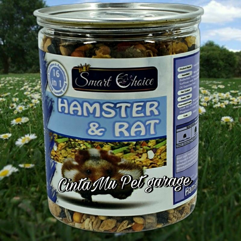 Smart Choice 16in1 Hamster & Rat Food 300G | Shopee Malaysia