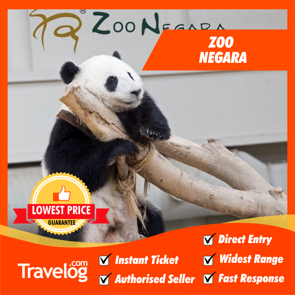 [PROMO 2024] Zoo Negara Malaysia Ticket With Giant Panda Malaysian