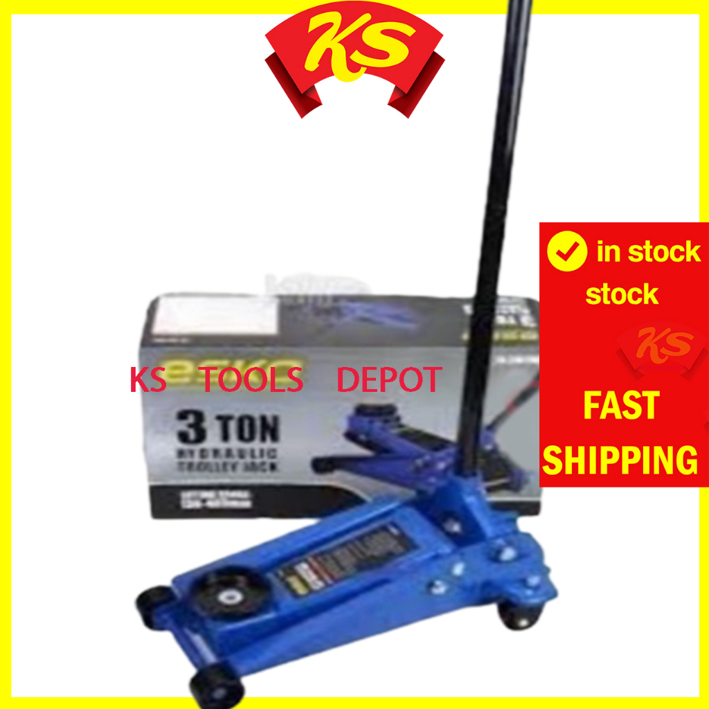 ESKO 3 ton hydraulic garage floor car jack / Garage Jack | Shopee Malaysia